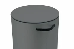 Kleine Wolke Kosmetikeimer grau