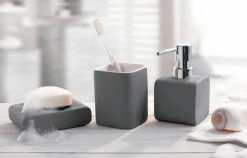 Kleine Wolke Seifenschale grau