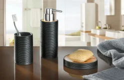 Kleine Wolke Seifenspender schwarz