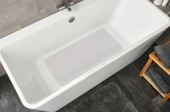 Kleine Wolke Wanneneinlage grau