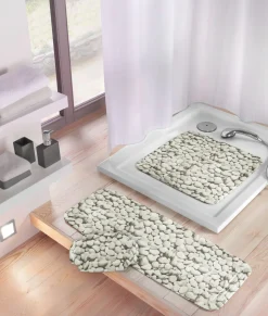 Kleine Wolke Wanneneinlage grau