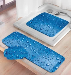 Kleine Wolke Wanneneinlage blau