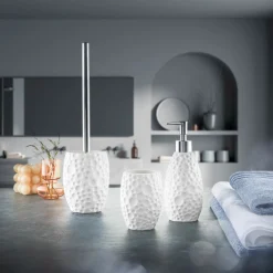 Kleine Wolke WC-Bürsten-Halter weiß