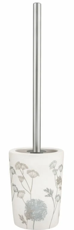 Kleine Wolke WC-Bürsten-Halter grau