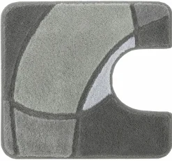 Kleine Wolke WC-Vorleger grau