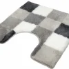 Kleine Wolke WC-Vorleger grau