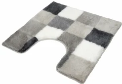 Kleine Wolke WC-Vorleger grau