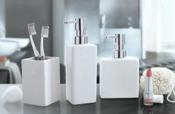 Kleine Wolke Zahnputzbecher weiß