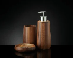 Kleine Wolke Zahnputzbecher braun