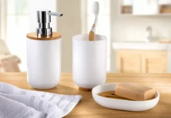 Kleine Wolke Zahnputzbecher weiß