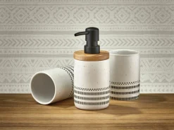 Kleine Wolke Zahnputzbecher grau