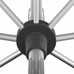 KNIRPS Kurbelschirm beige