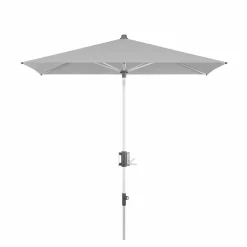 KNIRPS Kurbelschirm grau