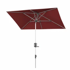 KNIRPS Kurbelschirm rot