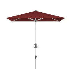 KNIRPS Kurbelschirm rot