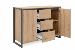 Kommode braunschwarz