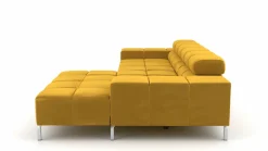 Lascondo Eckgarnitur gelbgoldfarben