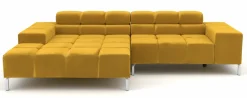 Lascondo Eckgarnitur gelbgoldfarben