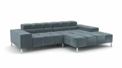 Lascondo Eckgarnitur grau