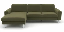 Lascondo Eckgarnitur grün