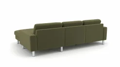 Lascondo Eckgarnitur grün