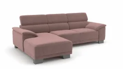 Lascondo Eckgarnitur pinkrot