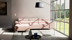 Lascondo Eckgarnitur pinkrot