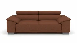 Lascondo 3-Sitzer-Sofa rot