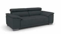 Lascondo 2-Sitzer-Sofa schwarz