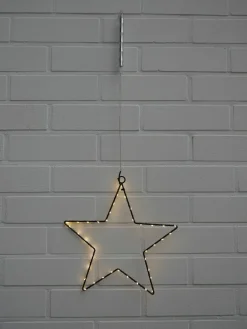 LED -LEUCHT - STERN schwarz