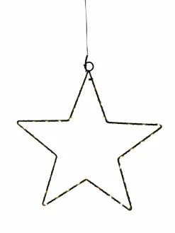 LED -LEUCHT - STERN schwarz