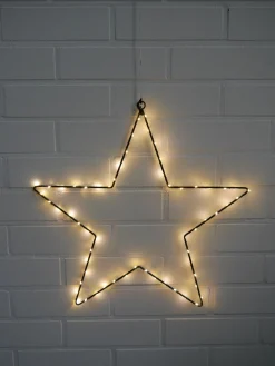 LED - LEUCHT - STERN schwarz