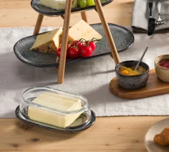 Leonardo Butterdose grau