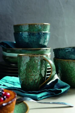 Leonardo Keramiktasse 330ml grün