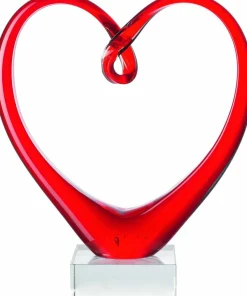 Leonardo Skulptur rot