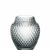 Leonardo Vase 11cm grau