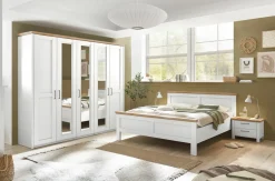 LIV'IN Drehtürenkleiderschrank 5-trg. weiß