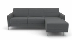 LIV'IN Eckgarnitur grau