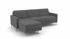 LIV'IN Eckgarnitur grau