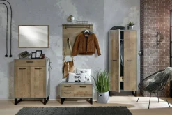 LIV'IN Garderobenbank mehrfarbig