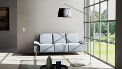 LIV'IN 3-Sitzer-Sofa blau