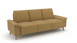 LIV'IN 3-Sitzer-Sofa gelb