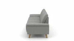LIV'IN 3-Sitzer-Sofa grau