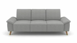LIV'IN 3-Sitzer-Sofa grau