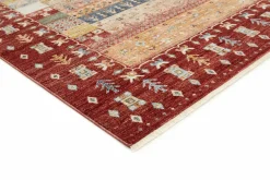 Luxor - Reinkemeier Moderner Webteppich rot