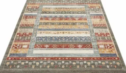 Luxor - Reinkemeier Moderner Webteppich grün