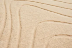 Luxor - Reinkemeier Webteppich Hochtief-Struktur beige