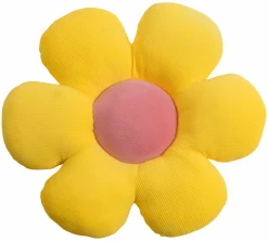 Magma Formkissen "Blume" gelb