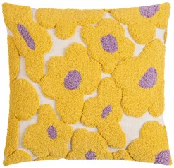Magma Kissenhülle gelbbeigeviolettweiß