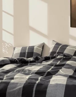 Marc O'Polo Flanell-Bettwäsche schwarz